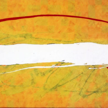 Beijo Branco - cód 38 / 00. Acrílico sobre tela, 80 x 200 cm